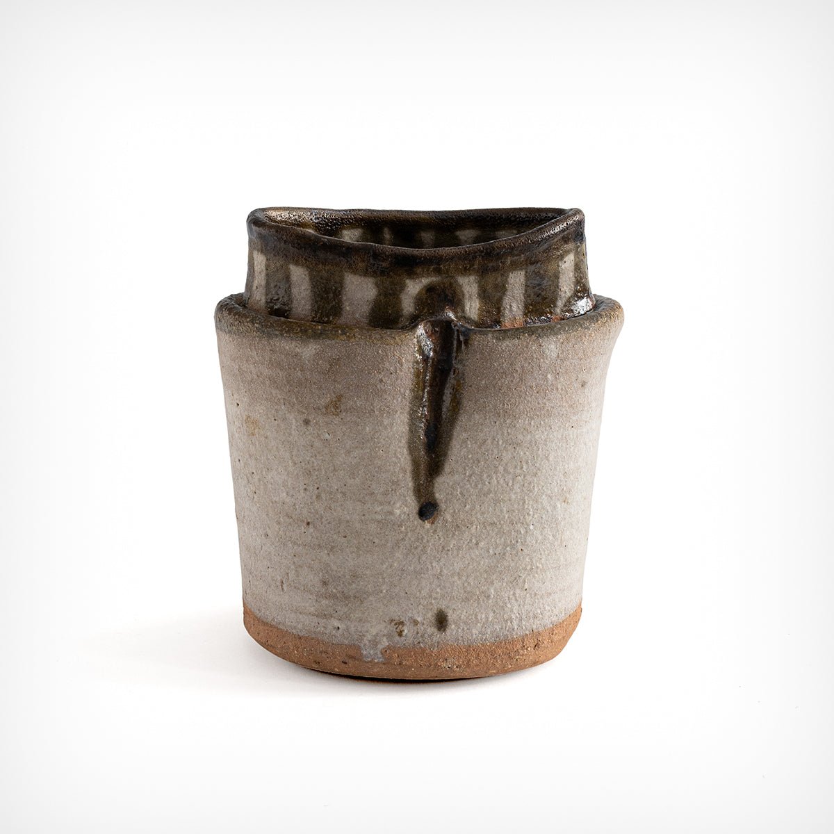 Vase mit gestreiftem Kragen „Abertausend“ – diesellerie.com