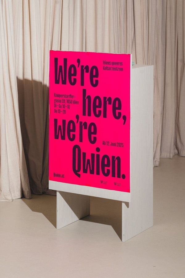 Wir haben „Qwien“, Zentrum für queere Kultur & Geschichte besucht 🩷
