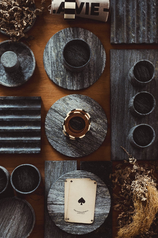 Game of Stones: Tableware aus Stein von „SIMIÆN“