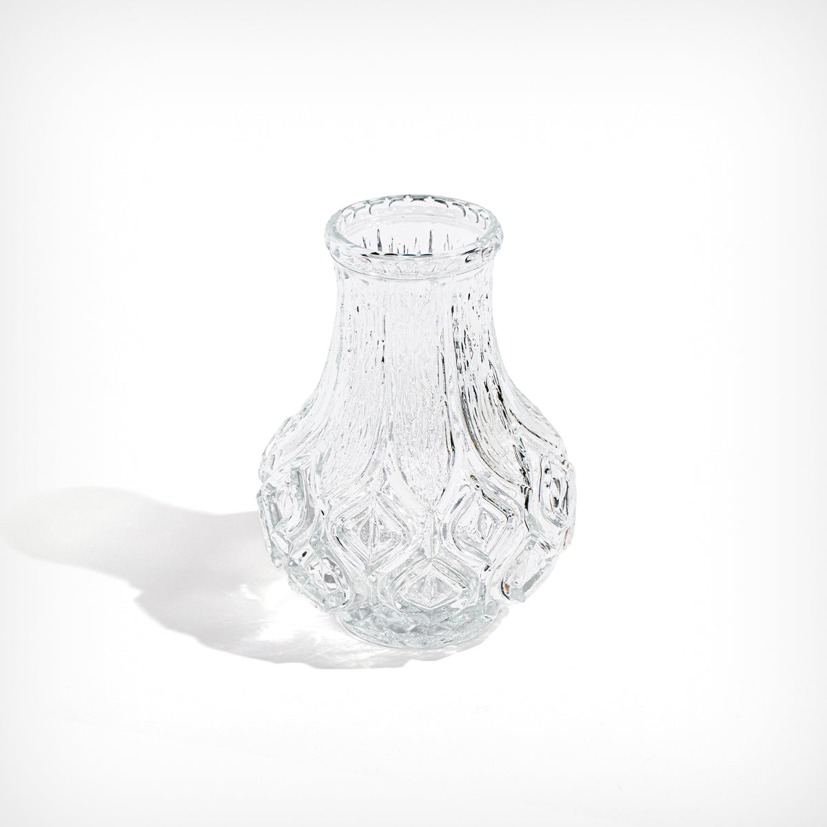 kleine Glasvase mit Verzierungen „Abertausend“ – diesellerie.com