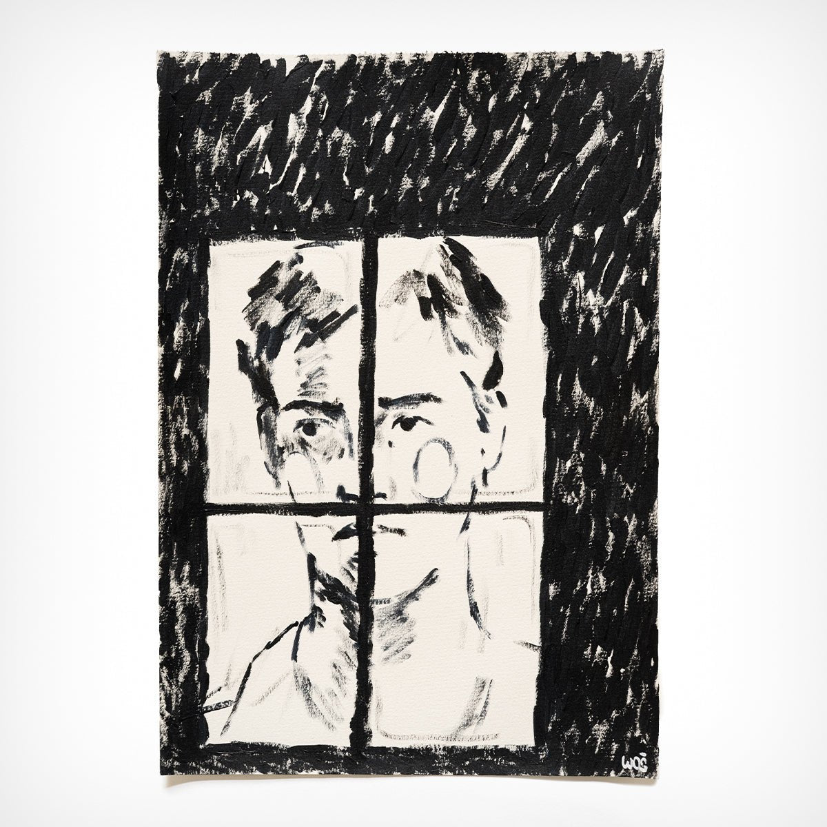 Originalblatt „The Smallest Window — No. 1“ Wojciech Woś – Sellerie