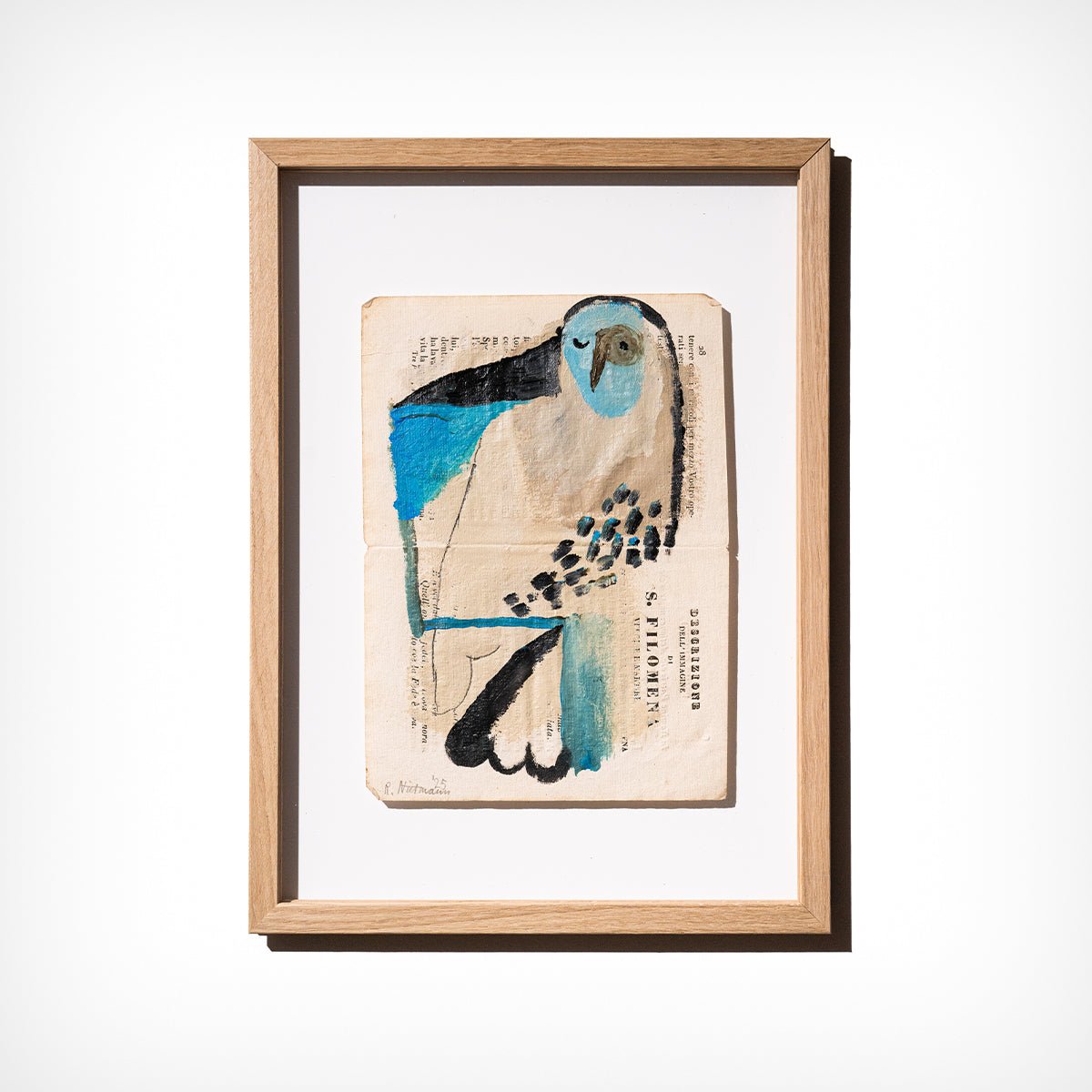 Originalblatt „Vogel“ No. 1 Ralf Nietmann – diesellerie.com