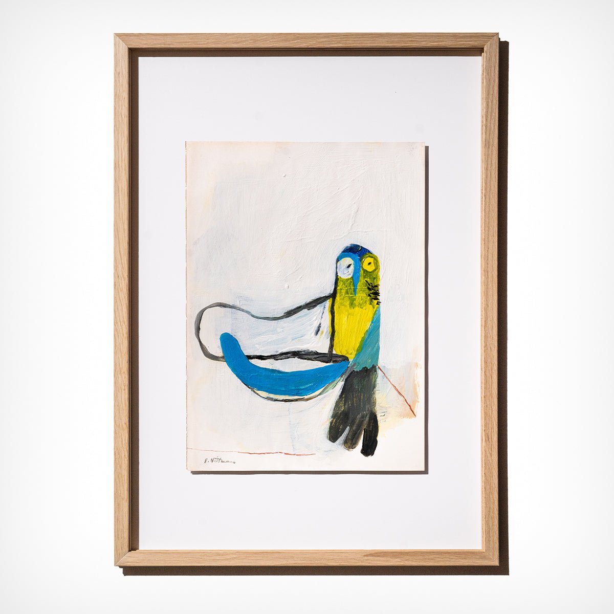 Originalblatt „Vogel“ No. 3 Ralf Nietmann – diesellerie.com