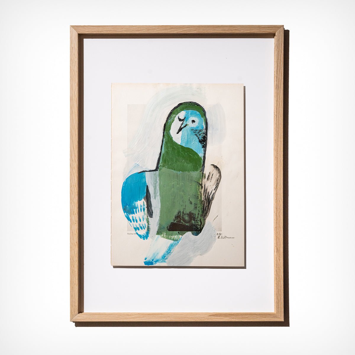 Originalblatt „Vogel“ No. 5 Ralf Nietmann – diesellerie.com