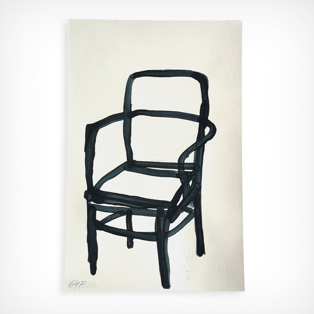 Zeichnung „Chair 64F“ Selina Saranova – diesellerie.com