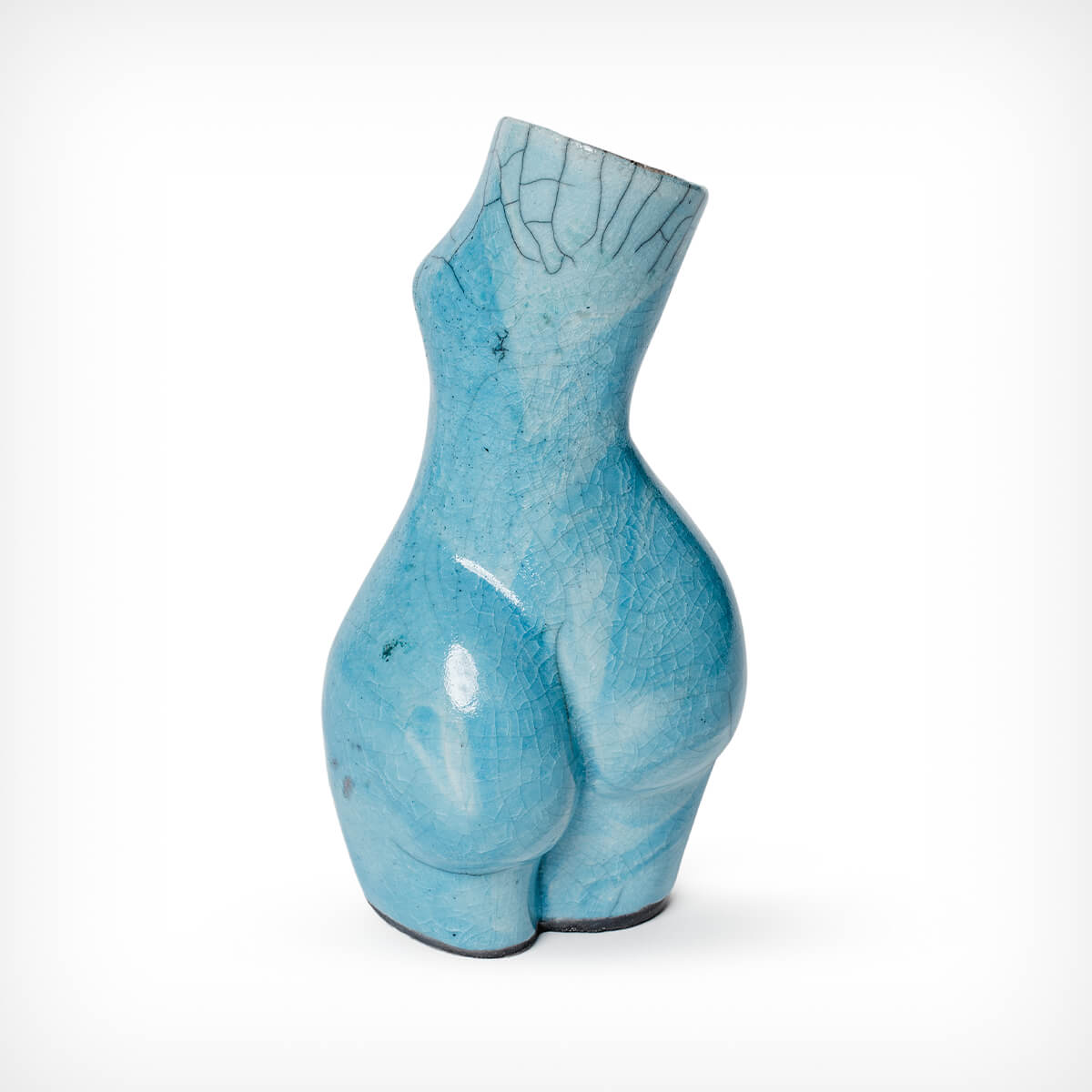 Vase „Mathilde“ Raku No. VIII Andrea M. Kollar – diesellerie.com