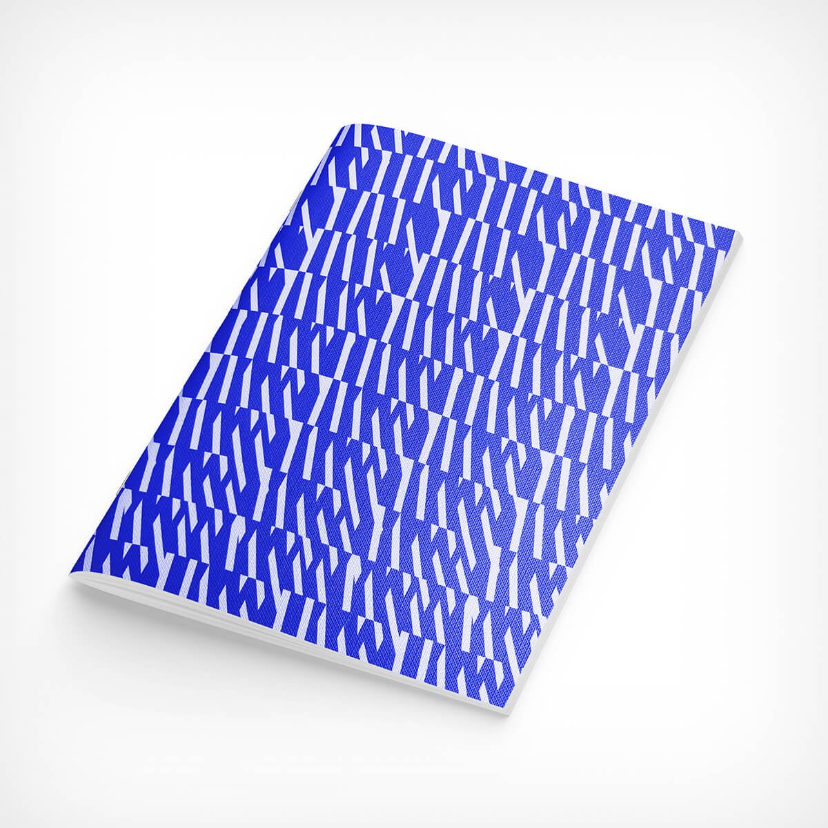 Notizbuch „Wave Notebook No. 2 — royal blue“ Bienvenue Studios – diesellerie.com